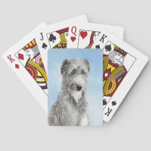 Jeu De Cartes Scottish Deerhound Peinture - Cute Original Chien 
