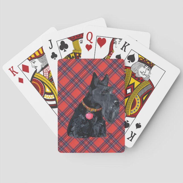 Jeu De Cartes Scottish Terrier Love (dos)