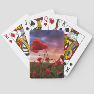 Jeu De Cartes Se rappeler le champ de des pavots