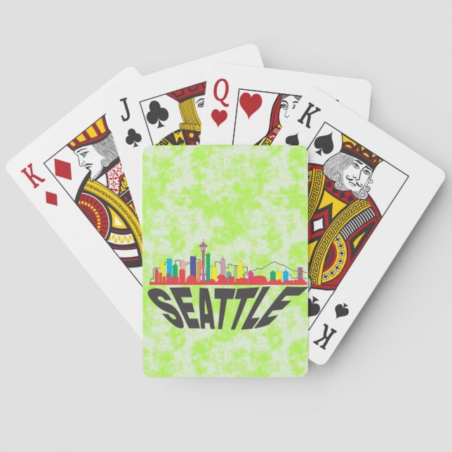 Jeu De Cartes Seattle (dos)