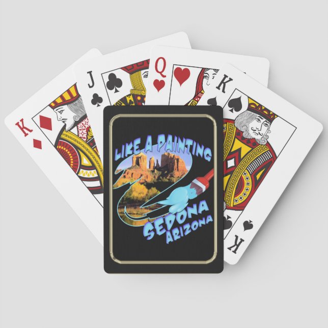 Jeu De Cartes Sedona Arizona Jouer des cartes (dos)