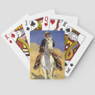 Jeu De Cartes “Self Portrait on a Horse” by Frederic Remington