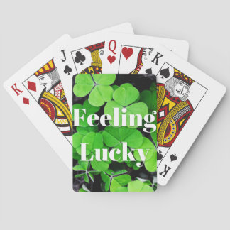 Jeu De Cartes Sentiment de chance de jouer des cartes