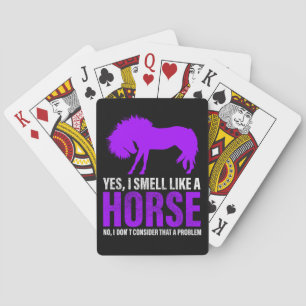 Jeu De Cartes Sentir comme un cheval n'est pas un problème