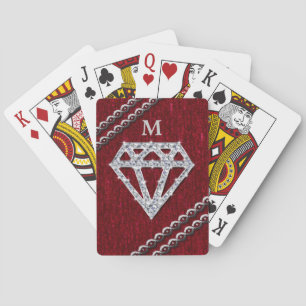 Jeu De Cartes Séquence rouge Diamètre Shimmer