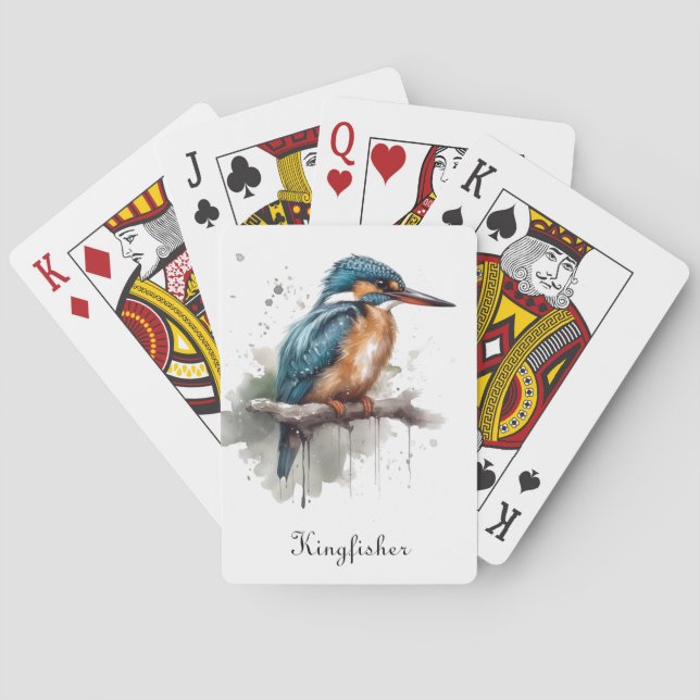 Jeu De Cartes Sérénité du martin-pêcheur (dos)