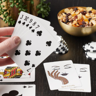 JEU DE CARTES SÉRIE TOUT MIGNON - MARRON