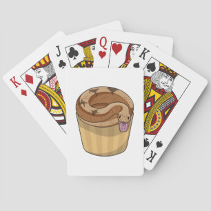 Jeu De Cartes Serpent avec muffin