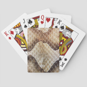 Jeu De Cartes Serpent en cuivre
