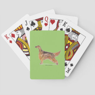 Jeu De Cartes Setters irlandais