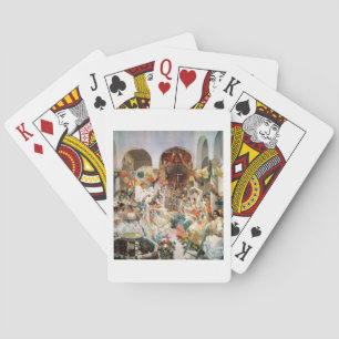 Jeu De Cartes Séville (huile sur toile)