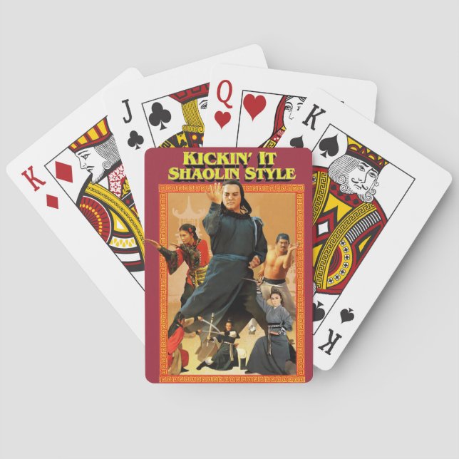 Jeu De Cartes Shaolin Kung Fu (dos)