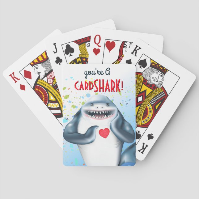 Jeu De Cartes Shark Funny (dos)