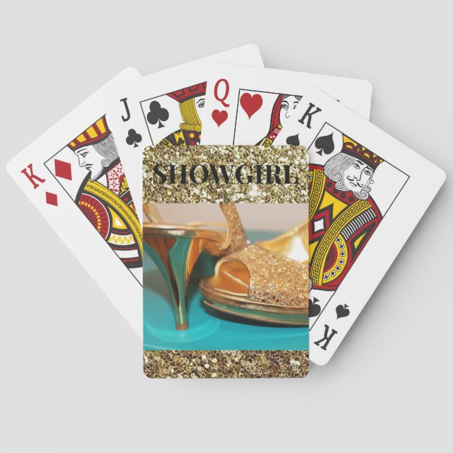 JEU DE CARTES SHOWGIRL (dos)