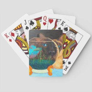 Jeu De Cartes Siamese Cat and Betta Fish