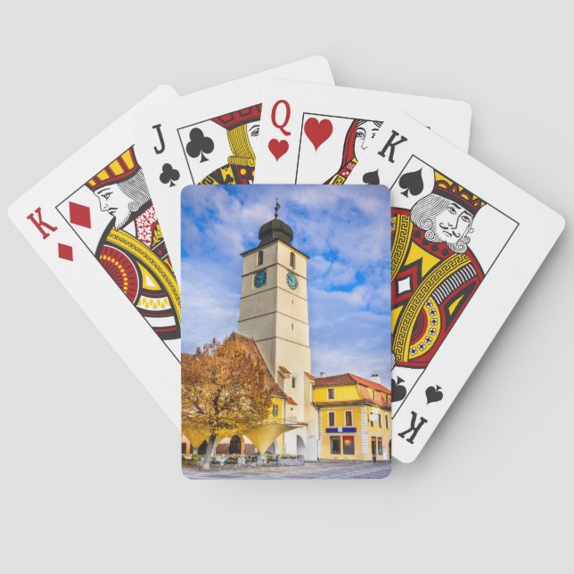 Jeu De Cartes Sibiu Roumanie (dos)