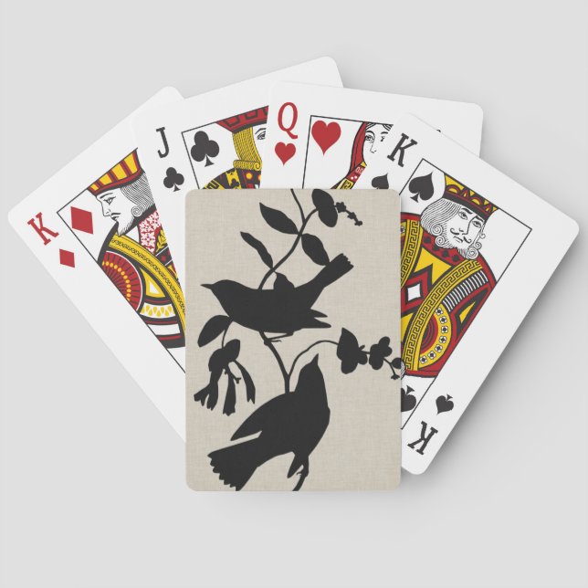 Jeu De Cartes Silhouette Audubon IV (dos)