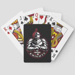 Jeu De Cartes Silhouette des Chevaliers