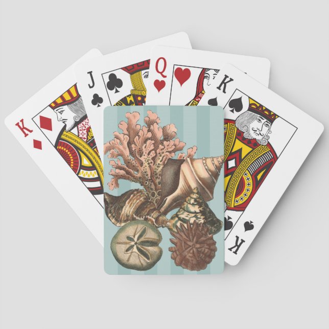 Jeu De Cartes Silhouette Sea Life (dos)
