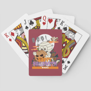 Jeu De Cartes Simple Happy Halloween Maman famille et amis