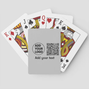 Jeu De Cartes Simple q r code add logo scan code