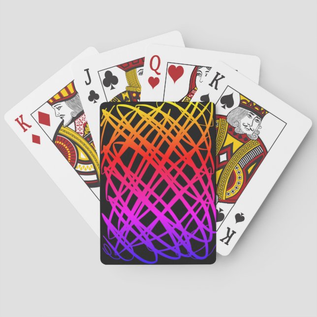 Jeu De Cartes Simple Scribble | Filtre Ipanema | (dos)
