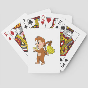 Jeu De Cartes Singe avec bananes