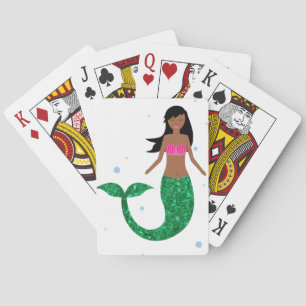 Jeu De Cartes sirène américaine africaine
