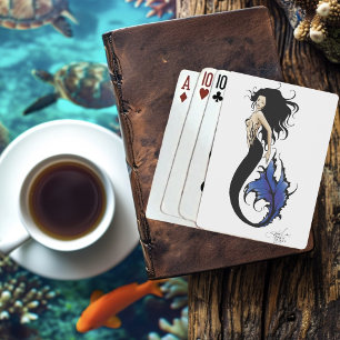 Jeu De Cartes Sirène bleu de la tribu