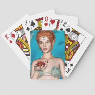 Jeu De Cartes Sirène de l'océan