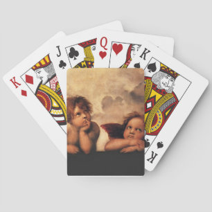 Jeu De Cartes Sistine Madonna 2 Anges par Raphael