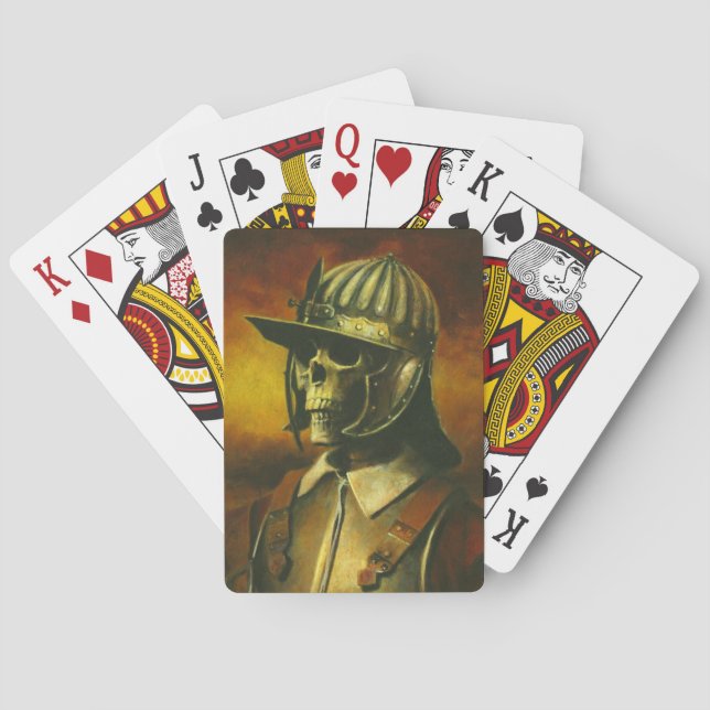 Jeu De Cartes Skeleton Roundhead Jouer des cartes (dos)