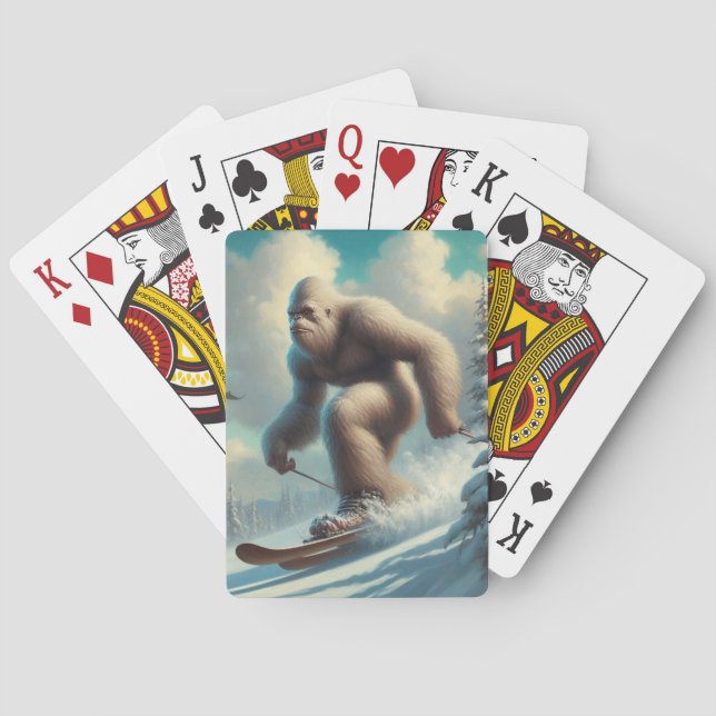 Jeu De Cartes Ski Bigfoot (dos)