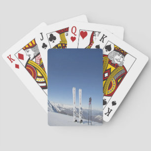 Jeu De Cartes Skis and Ski Poles