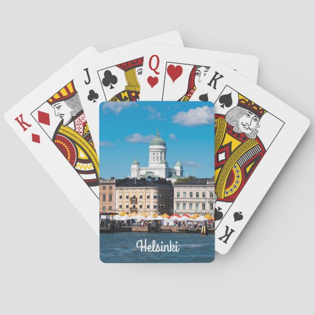 Jeu De Cartes Skyline Helsinki (dos)