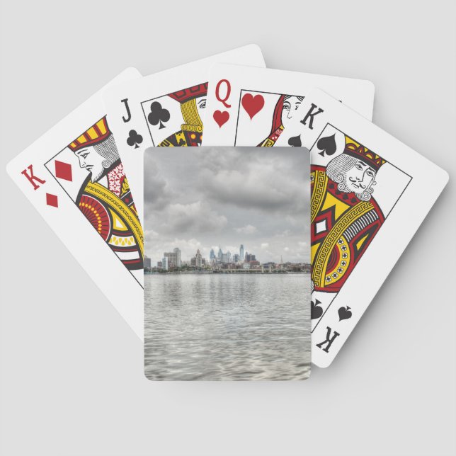 Jeu De Cartes Skyline Philly (dos)