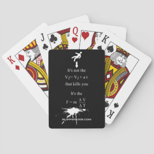 Jeu De Cartes SlipperyJoe's Science mathématique splatter stickm