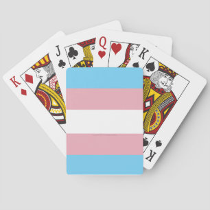 Jeu De Cartes SlipperyJoe's transgenre pride drapeau de la diver