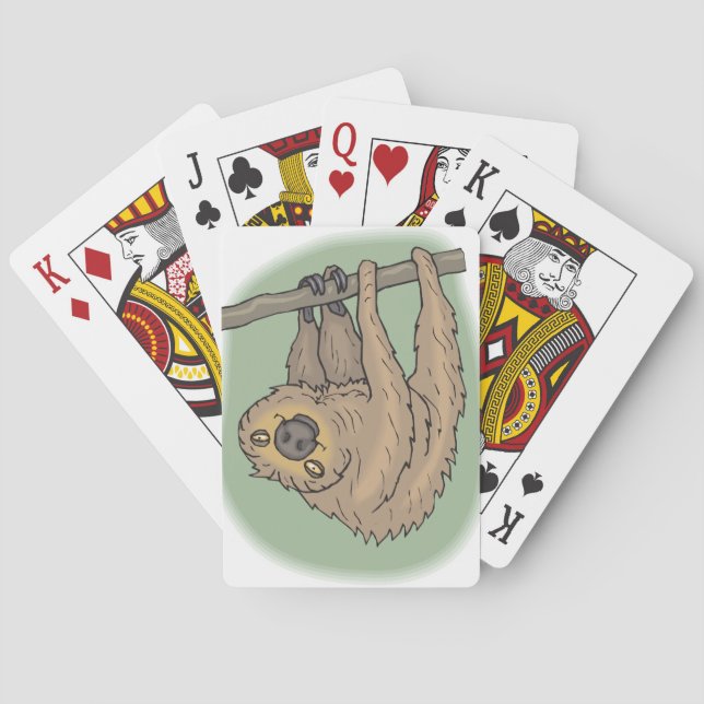 Jeu De Cartes Sloth (dos)