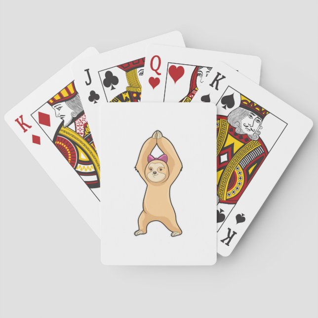 Jeu De Cartes Sloth at Fitness (dos)