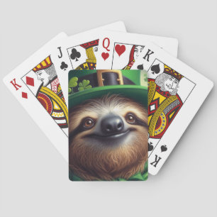 Jeu De Cartes Sloth St Paddys Day