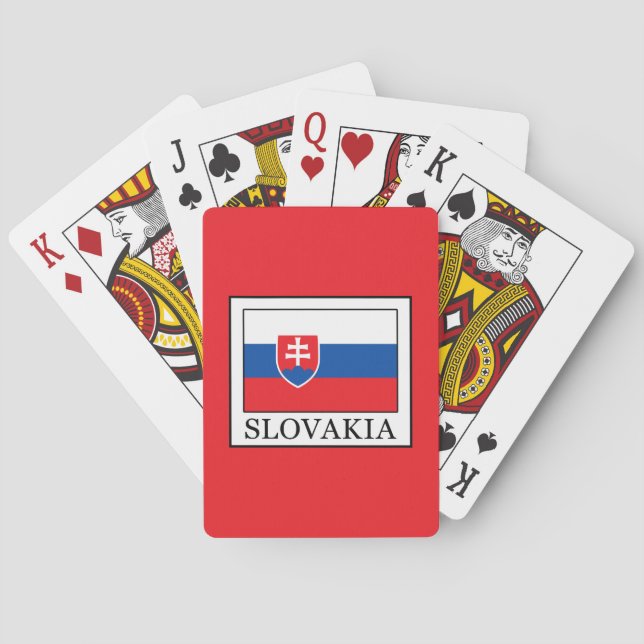 Jeu De Cartes Slovaquie (dos)