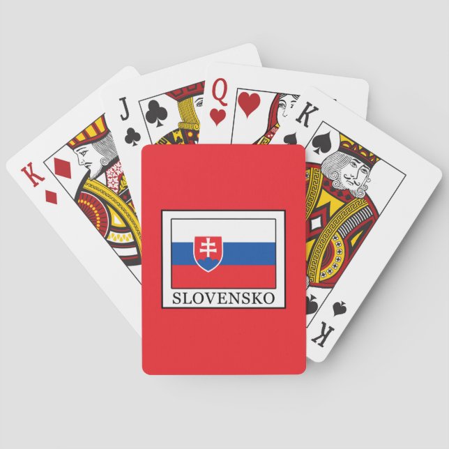 Jeu De Cartes Slovène (dos)
