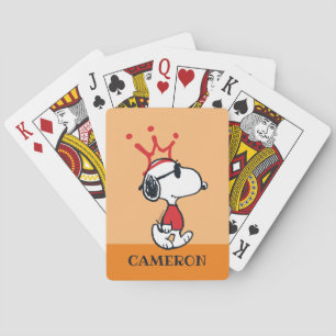 Jeu De Cartes Snoopy - Joe Cool Crown Jouer des cartes