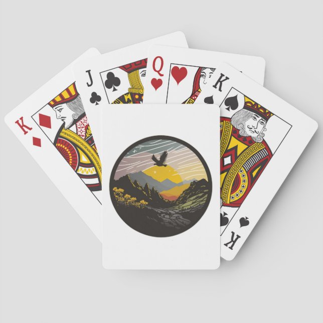 Jeu De Cartes Snowdonia (dos)
