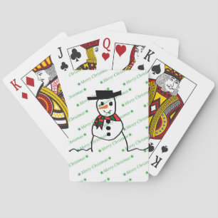 Jeu De Cartes Snowman