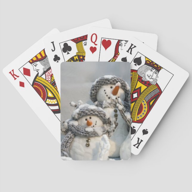 Jeu De Cartes Snowman (dos)
