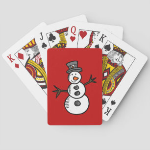 Jeu De Cartes Snowman