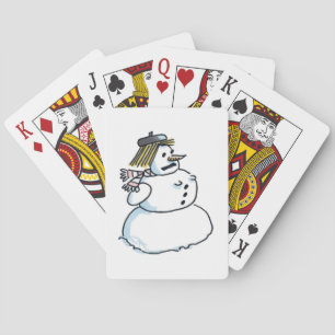 Jeu De Cartes Snowwoman Poker jouer aux cartes