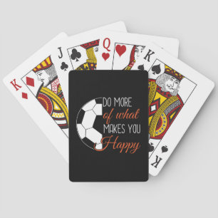 Jeu De Cartes Soccer - Faites Ce Qui Vous Rend Heureux